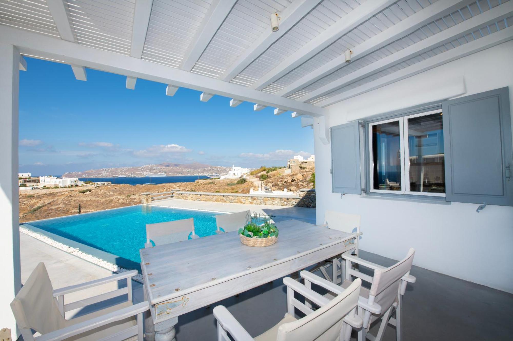 Villa Anema Mykonos - Blue Views Mykonos Villas Mykonos Town Luaran gambar