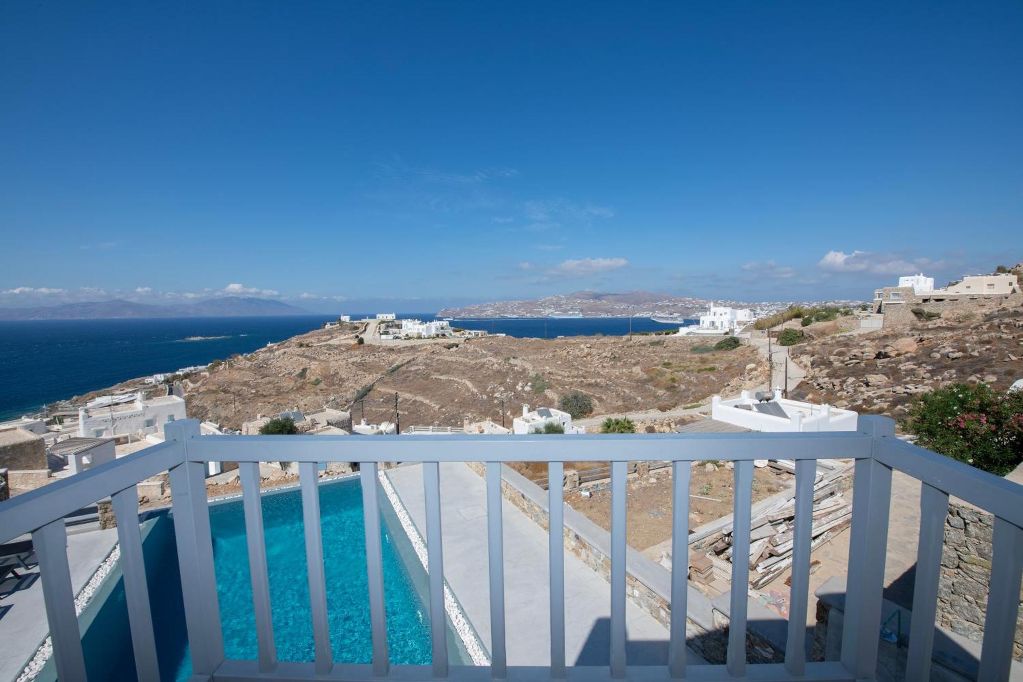 Villa Anema Mykonos - Blue Views Mykonos Villas Mykonos Town Luaran gambar
