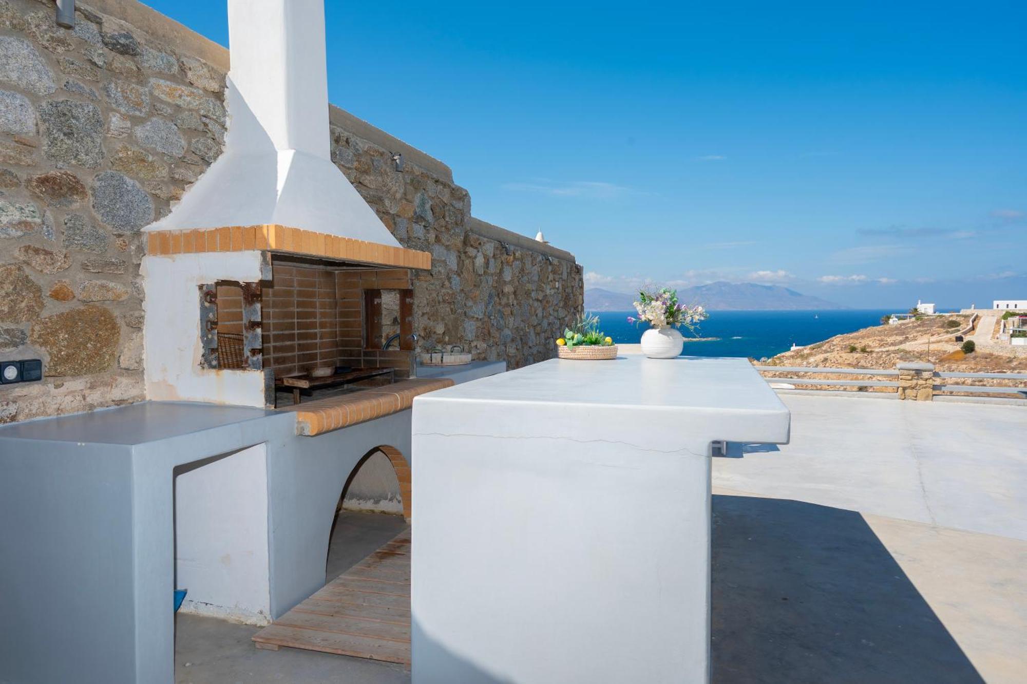 Villa Anema Mykonos - Blue Views Mykonos Villas Mykonos Town Luaran gambar