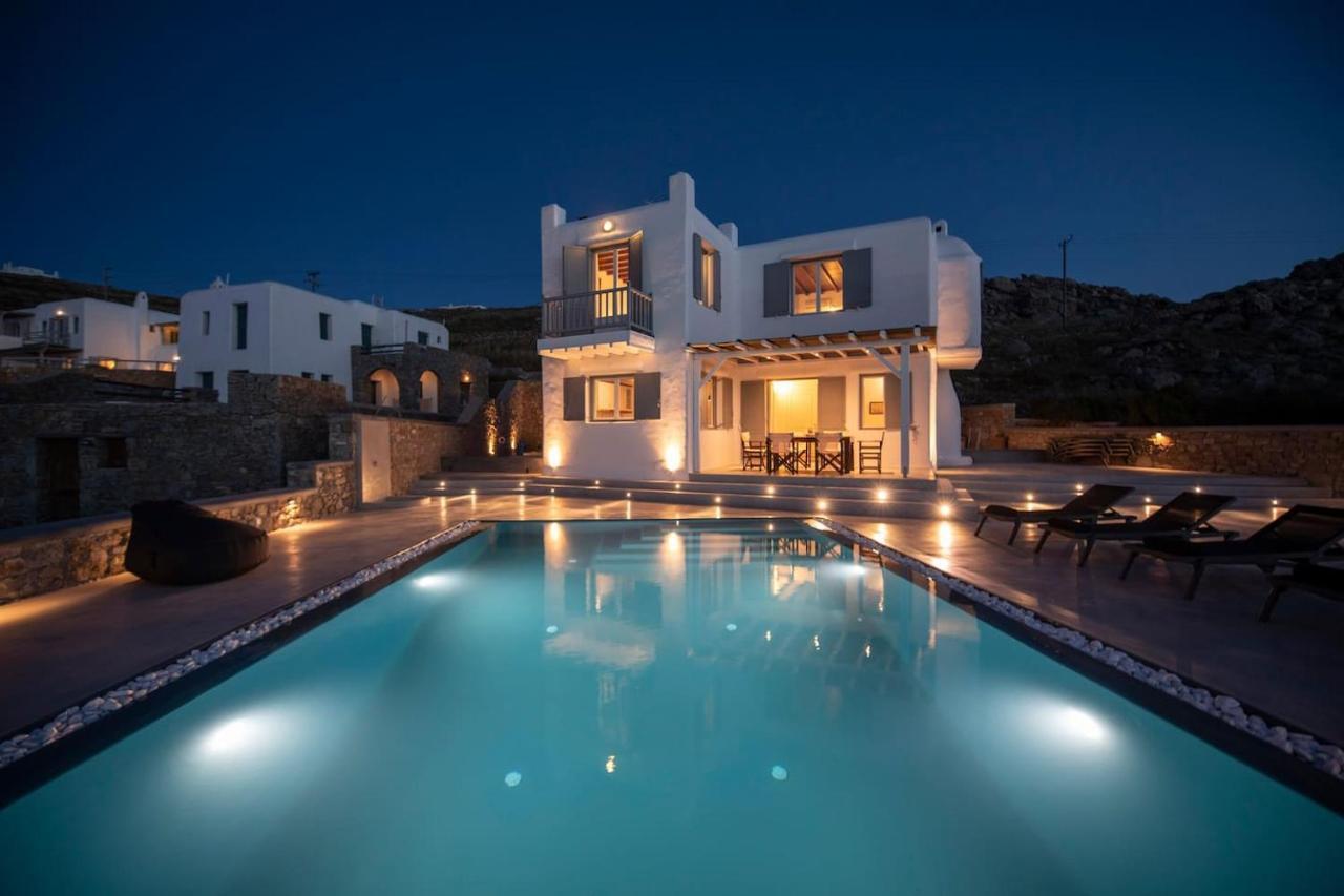 Villa Anema Mykonos - Blue Views Mykonos Villas Mykonos Town Luaran gambar