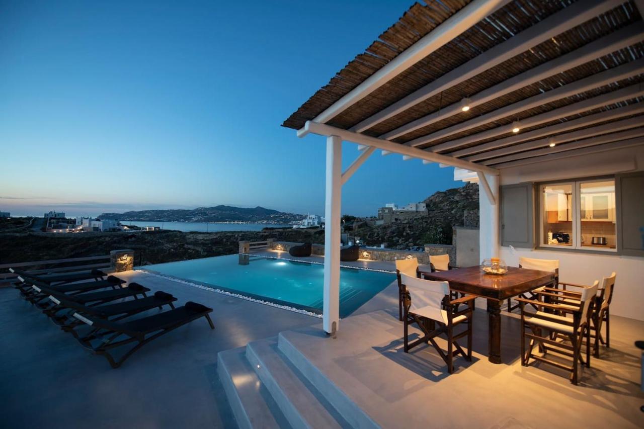 Villa Anema Mykonos - Blue Views Mykonos Villas Mykonos Town Luaran gambar