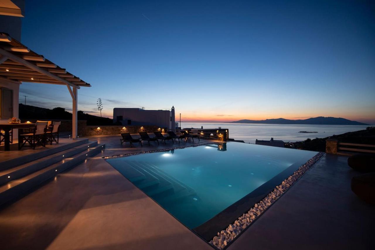 Villa Anema Mykonos - Blue Views Mykonos Villas Mykonos Town Luaran gambar